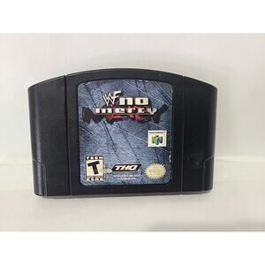 WWF No Mercy N64 Nintendo 64 Cart Only Authentic! Very Good Condition! RARE!